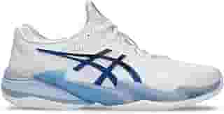Tenis ASICS Court FF 3 Novak Clay (Saibro) Masculino Branco e Azul