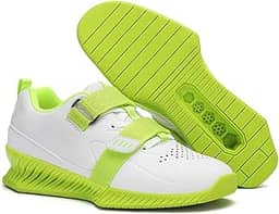 Tênis de agachamento para levantamento de peso masculino - Tênis ginástica indoor Balance Comprehensive Training Shoes Powerlifting e musculação Fitness Cross-Trainer Sneaker
