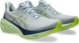 Tênis Asics Novablast 4 Masculino - Cinza/verde - 41