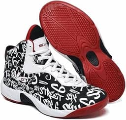 Tênis Basquete Six Street Infinity Preto Com Vermelho 58000 PRETO/VERMELHO