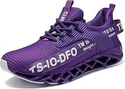 Tênis de corrida esportivo masculino de malha respirável para corredores de trilha